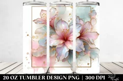 Abstract Azalea, High-Res 20 Oz Tumbler Product Image 2