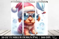 Winter Baby Vizsla 20 Oz Tumbler Product Image 2