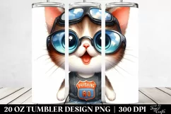Funny Baby Cat | 20 Oz Tumbler Product Image 2