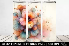 Shiny Nasturtium Art | 20 oz Tumbler Product Image 2