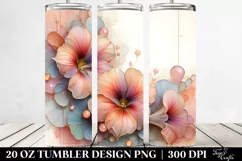 Shiny Nasturtium Art | 20 oz Tumbler Product Image 2