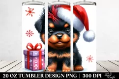 Expressive Baby Rottweiler 20 Oz Tumbler Product Image 2