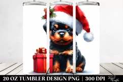 Expressive Baby Rottweiler 20 Oz Tumbler Product Image 2