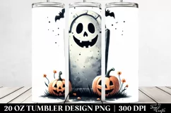 Funny Halloween Tombstone 20 Oz Tumbler Product Image 2