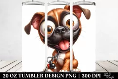 Funny Boxer Tumbler | 20 oz Tumbler Product Image 2