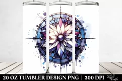 Shiny Lobelia Stained | 20 Oz Tumbler Product Image 2