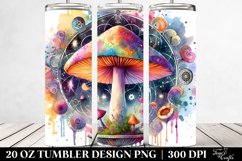 Magical Celestial Mushroom Clipart Product Image 2