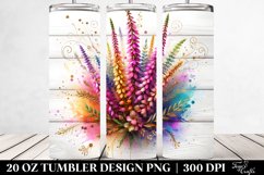 Colorful Heather | 20 Oz Tumbler Product Image 2