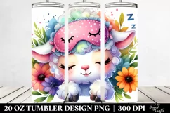 Colorful Baby Lamb | 20 Oz Tumbler Product Image 2
