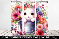 Vibrant Baby Rabbit | 20 Oz Tumbler Product Image 2