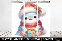 Cute Baby Hummingbird Dressed for Winter, 20 oz Tumbler Product Image 2