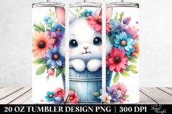 Vibrant Baby Rabbit | 20 Oz Tumbler Product Image 2
