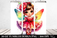 Flamenco Baby Fairy. 20 Oz Tumbler Design Product Image 2