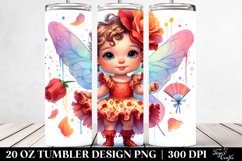 Flamenco Baby Fairy. 20 Oz Tumbler Design Product Image 2