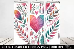 Love 20 Oz Tumbler Png Product Image 2