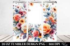 Abstract Horizontal Frame | 20 Oz Tumbler Product Image 2