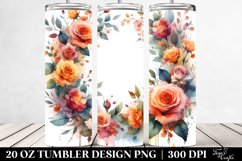 Abstract Horizontal Frame | 20 Oz Tumbler Product Image 2