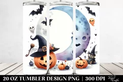 Simple Funny Halloween Clipart 20 Oz Tumbler Product Image 2