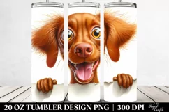 Crazy Looking Vizsla Smiling | 20 Oz Tumbler Product Image 2