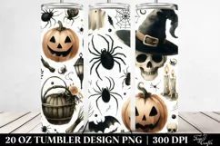 Vintage Halloween Spider | 20 oz Tumbler Product Image 2