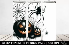 Vintage Halloween Spider | 20 oz Tumbler Product Image 2
