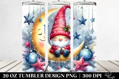 Vibrant Christmas Gnomes | 20 oz Tumbler Product Image 2