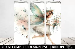 Whimsical Watercolor Fairy Clipart Product Image 2