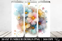 Glossy Primrose Tumbler | 20 oz Tumbler Product Image 2