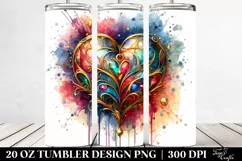 Valentines 20 Oz Tumbler Png Product Image 2