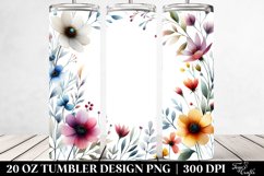 Colorful Wild Flowers | 20 Oz Tumbler Product Image 2
