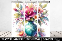 Colorful Magnolia Vase | Tumbler Product Image 2