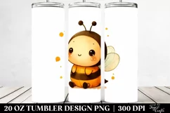 Halloween Clipart Bee 20 Oz Tumbler Product Image 2
