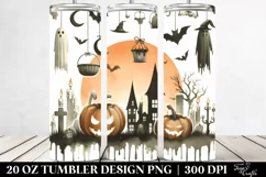 Washed Watercolor Retro Hang On | 20 oz Tumbler Product Image 2
