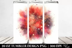 Colorful Glittery Redish Watercolor Particles | 20 Oz Product Image 2