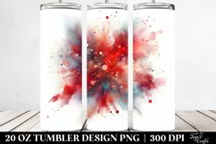 Colorful Glittery Redish Watercolor Particles | 20 Oz Product Image 2