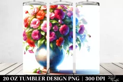 Vibrant Vase,Impatiens|20 oz Tumbler Product Image 2