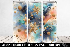 Colorful Blueish Glittery | 20 oz Tumbler Product Image 2