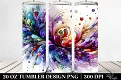 Colorful Stained Violet | 20 oz Tumbler Product Image 2