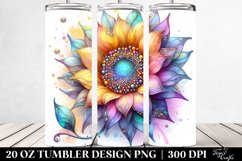 Pastel Sunflower | 20 oz Tumbler Product Image 2