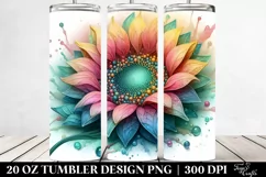 Detailed Vibrant Pastel Sunflower Transparent Material | 20 Product Image 2