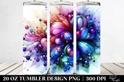 Colorful Stained Violet | 20 oz Tumbler Product Image 2