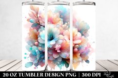 Shiny Rhododendron Clipart, Transparent 20 Oz Tumbler Product Image 2