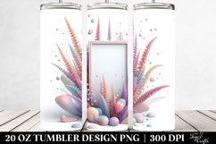 Heather Watercolor Splash 20 Oz Tumbler Product Image 2