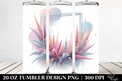 Heather Watercolor Splash 20 Oz Tumbler Product Image 2