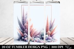 Heather Watercolor Splash 20 Oz Tumbler Product Image 2
