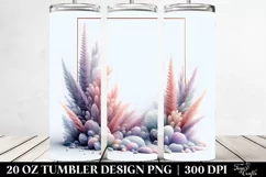 Heather Watercolor Splash 20 Oz Tumbler Product Image 2