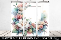 Gardenia Frame Tumbler Product Image 2