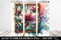 Wooden Magnolia Tumbler Product Image 2