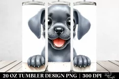 Cute Funny Great Dane Baby | 20 Oz Tumbler Product Image 2