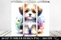 Colorful Cute Dog | 20 oz Tumbler Product Image 2